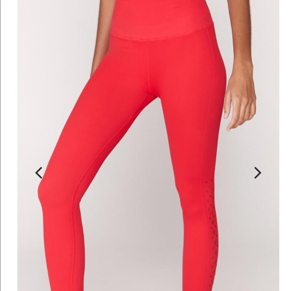 Spiritual Gangster self Love leggings- Strawberry